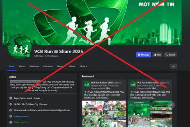 Vietcombank cảnh báo thủ đoạn lừa đảo mới liên quan đến giải chạy Vietcombank Run & Share 2025