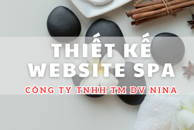 Thiết kế website spa chuyên nghiệp tại công ty NINA