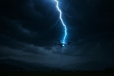 Nhật Bản tiên phong triệu hồi sét bằng máy bay không người lái: Bước đột phá trong công nghệ phòng chống thiên tai
