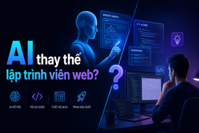 AI có thể thay thế lập trình viên website không?