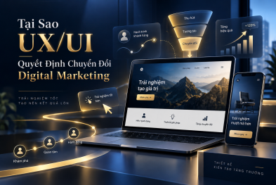 Tại Sao UX/UI Quyết Định Hiệu Quả Chuyển Đổi Digital Marketing