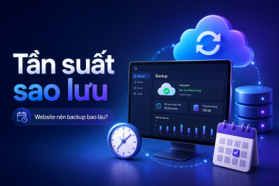 Website nên sao lưu dữ liệu với tần suất bao nhiêu?