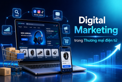 Vai trò của Digital Marketing trong hoạt động Thương mại điện tử
