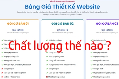 Dịch Vụ Website Trọn Gói Nasani Chất Lượng Tiết Kiệm Chi Phí Đáng Kể